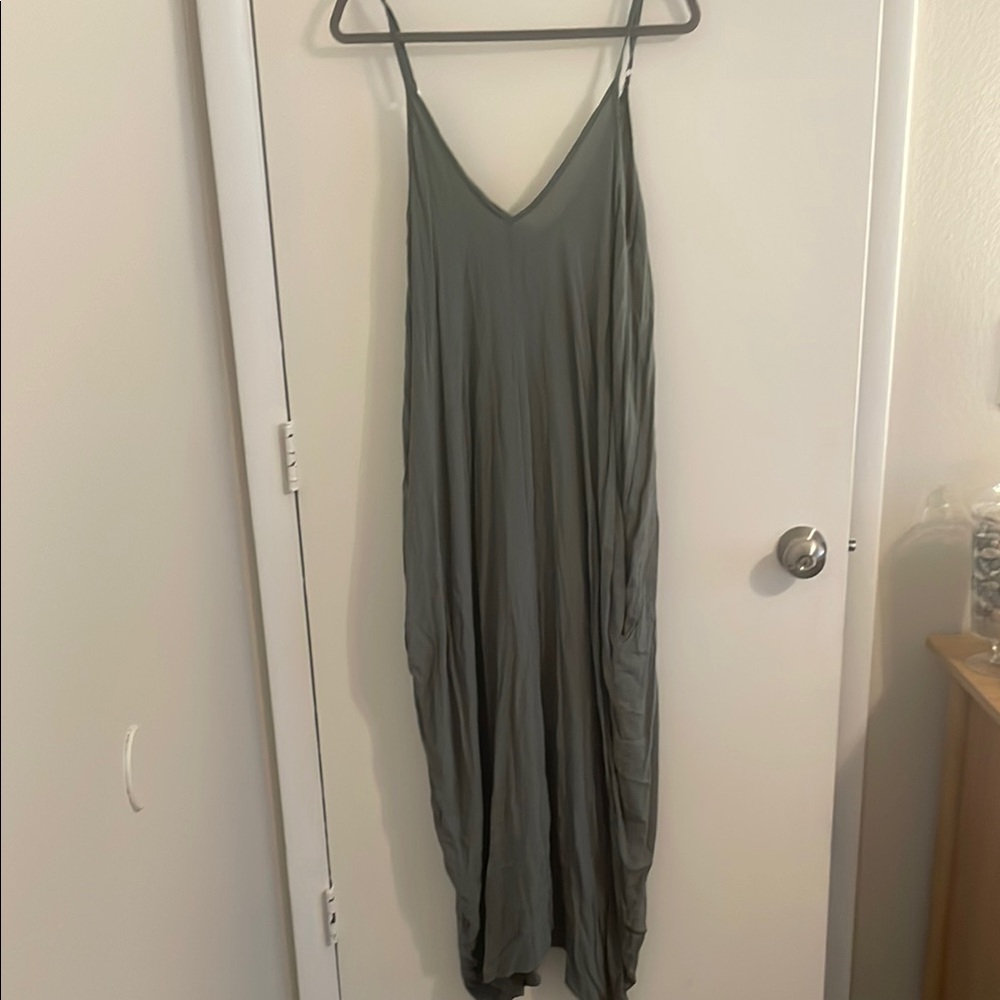 Casual Woven Maxi Dress